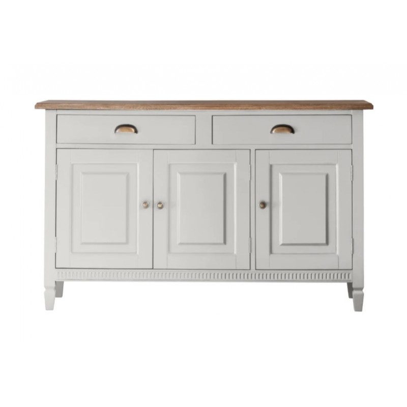 GA Bronte 3 Door 2 Drawer Sideboard Taupe